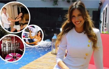 Barby Franco mostró los lujos asiáticos de la mansión donde vive: pileta con olas, boliche, sauna y ascensor