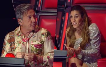El terrible cruce entre Soledad Pastorutti y Ricardo Montaner en La Voz