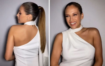 Cómo es el espectacular look que eligió Barbie Vélez para su casamiento por civil y qué detalles tendrá su vestido de novia