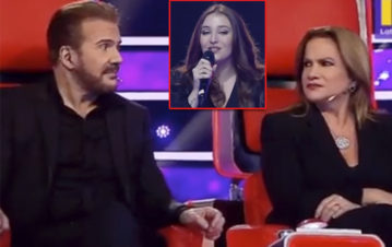 ¡Pura emoción! Lucía Galán lloró como nunca antes al escuchar cómo canta su hija Rocío en La Voz Perú
