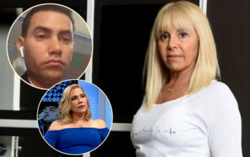 La fuerte reacción de Claudia Villafañe contra el periodista que entrevistó a Mavys Álvarez, la exnovia de Diego Maradona