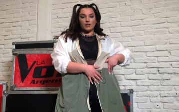 La contundente respuesta de Luz Gaggi para los que la criticaron por cantar en inglés en la final de La Voz