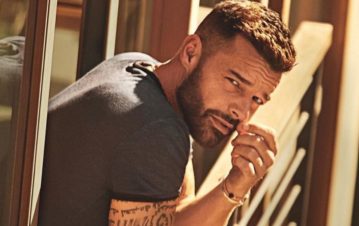 ¿Qué se hizo? La extraña foto de Ricky Martin con "otra cara" que lo convirtió en TT mundial