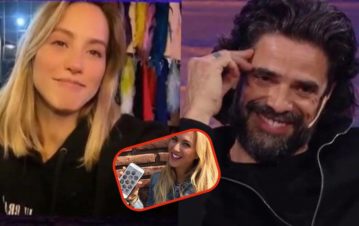 Luciano Castro reveló la foto de qué famoso tiene Flor Vigna de fondo de pantalla