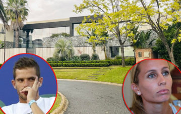 Las fotos de la mansión donde Dulko encontró a Gago con su mejor amiga en la cama