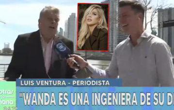Arriesgadísimo pronóstico de Luis Ventura sobre el futuro amoroso de Wanda Nara: "De acá a un año, la veo..."