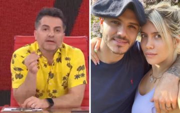 La terrible calentura de Ángel de Brito con la carta que le envió Mauro Icardi a Wanda Nara