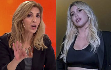 Karina Iavícoli atacó con furia a Wanda Nara por su nota con Susana: "Muy triste su discurso, defiende a un tipo que..."
