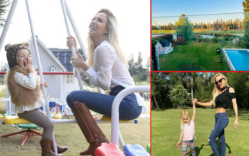 ¡Vida de reina! Luciana Salazar mostró el espectacular jardín de su casa en Nordelta y es "puro placer"