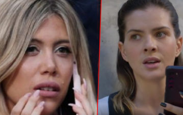 Revelan más detalles de cómo fueron los gritos por teléfono de Wanda Nara a la China Suárez