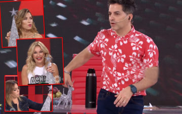 ¡Súper escándalo! Ángel de Brito escrachó a una angelita que se robó la decoración navideña de LAM