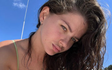 Qué hizo la China Suárez al ver la primera foto de Benjamín Vicuña y su novia Eli en Chile