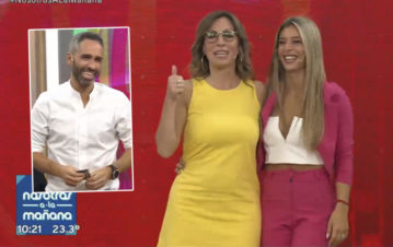 El chiste del Pollo Alvarez sobre la ropa de Sol Pérez y Sandra Borghi que sorprendió a todos en Nosotros a la mañana: "Pasó un..."