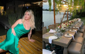 Wanda Nara mostró su mesa navideña y reveló cuál es su perdición