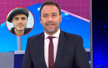 La picara condena de Adrián Pallares a Mauro Icardi por dejarla viajar sola a Wanda Nara a la Argentina