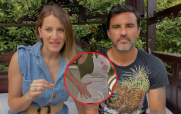 Mica Viciconte mostró su pancita en Masterchef y reveló sus planes con Cubero: "En un año y medio nos..."