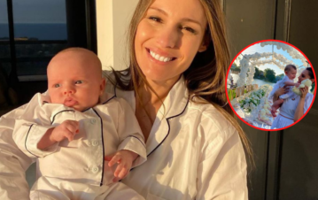 Las fotos del increíble e inolvidable bautismo de Ana, la hija de Pampita