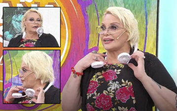 El increíble "collar ventilador" de Carmen Barbieri que fue furor entre la gente: cuánto cuesta y por qué lo usa