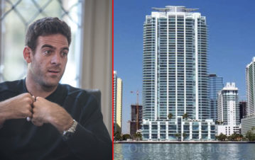 Cómo es el impresionante piso de Juan Martín Del Potro en Miami, que cuesta más de 7 millones de dólares, y tiene que vender