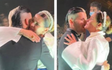 Súper video: el llanto de Marlene Montaner, la mala de la boda, en el casamiento de Stefi Roitman y Ricky