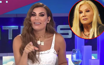 Flor de la V reaccionó con furia contra Susana Giménez por negarle el saludo