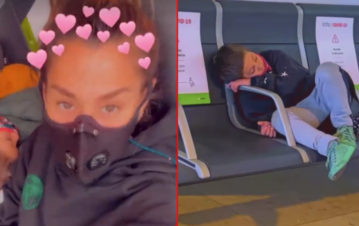 El drama de Jimena Barón en el aeropuerto de Madrid:  "Nos estamos volviendo locos"