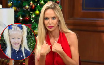 Denuncian a Luciana Salazar por teñirle el pelo a su hija Matilda: las fotos del escándalo