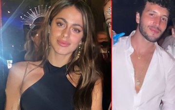 Cómo fue el encuentro de Tini Stoessel y Sebastián Yatra en el casamiento de Roitman y Ricky