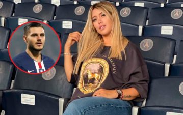 Qué hizo Wanda Nara en medio de los rumores de divorcio: fue al Parque de los Príncipes y...