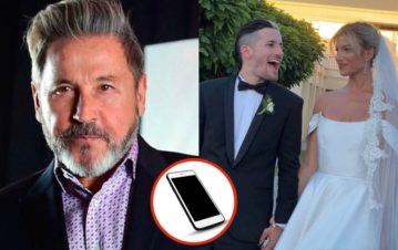 ¡Filtración! Ricardo Montaner reveló que hubo un solo celular en la boda de su hijo: “No se permitía, pero…”