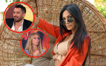 Cara a cara: Silvina Escudero piropeó al Tucu López y le mandó un fuerte mensaje a Sabrina Rojas