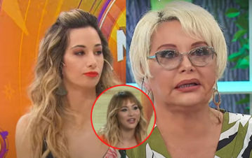 Carmen Barbieri paró en seco a Estefanía Berardi cuando comparó a Flor Vigna con Montaner