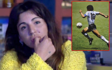 La esotérica señal que recibió Gianinna Maradona de Diego Maradona en una clínica