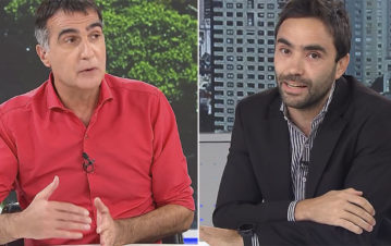 Otra salida en el programa de Laje: el duro cruce con Ramón Indart en el medio de su despedida en vivo
