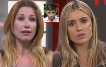 El video que demuestra la mala onda entre Alina Moine y  Morena Beltrán, enfrentadas por Martín Bossi