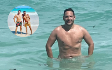 El álbum de fotos de las vacaciones de Rodrigo Lussich y su novio antes de empezar a trabajar en Canal 13