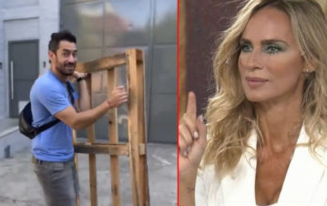 La insólita reacción de los hijos de Sabrina Rojas al ver al Tucu López robando un pallet