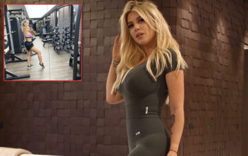 El particular look que eligió Wanda Nara para entrenar en medio de su crisis con Mauro Icardi