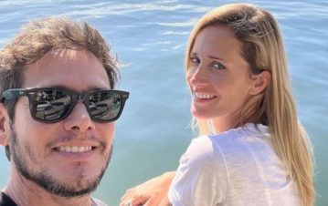 Las fotos de las románticas vacaciones de Julieta Prandi y Emanuel Ortega en Miami: "Esto se parece al..."