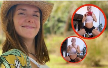 Julieta Nair Calvo mostró su rutina de entrenamiento a semanas de dar a luz a su primer hijo