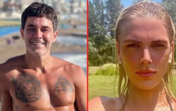 El picante ida y vuelta de Mariano Martínez y Viviana Canosa que desató rumores de romance