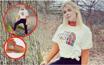¡De otro planeta! Cuánto cuestan los borcegos edición limitada que usó Wanda Nara para el "safari en familia"