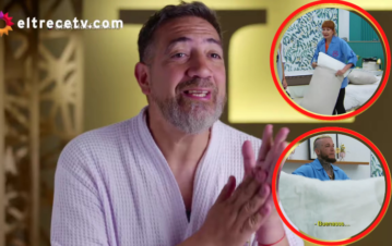 La provocación del Pato Galván a Alex Caniggia y Matilda Blanco mientras hacían las camas