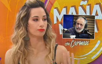 Estefi Berardi hizo causa común con Carmen Barbieri y destrozó a Rial: "Horroroso, como escuchar a un mafioso que..."