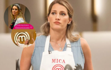 La polémica foto que filtró Fabián Cubero sobre Mica Viciconte y el final de Mastechef
