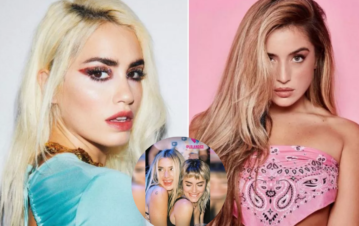 Caliente: el video que confirma que Lali Esposito estuvo a los besos con Lola Índigo