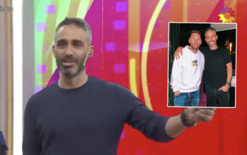 El Pollo Alvarez contó la intimidad de su soñado encuentro con Lio Messi: "La pasé mal porque estuve..."