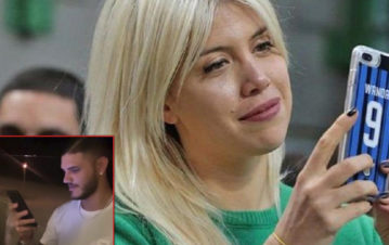 Wanda  Nara le descubrió a Mauro Icardi mensajes con otras súper famosas: "Son más lindas que la China, pero..."