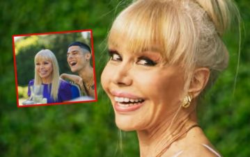 ¡In fraganti! Encontraron a Adriana Aguirre a puro chape con un jovencísimo y famoso trapero: “La pasamos...”