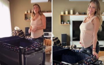 Cómo es y cuánto cuesta la cuna 'low cost' de Luca, el bebé de Mica Viciconte y Fabián Cubero
